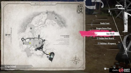 You will find this quest in the village on Virga Island.