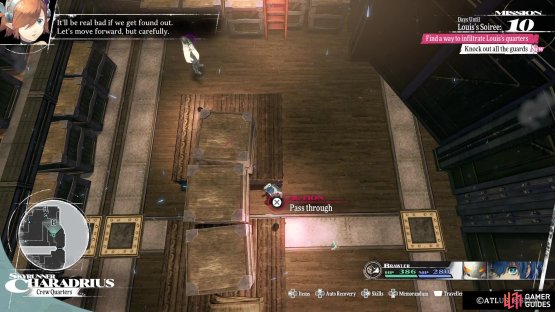 You don&rsquo;t want to get caught at all when you are in the stealth sections.