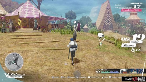 The NPC that gives this quest will be in front of the tavern.
