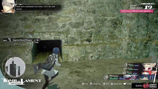 There is one final hole right next to the save point near the end of the dungeon.