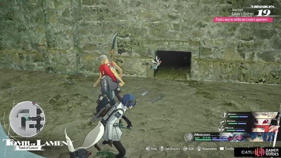 There are plenty of treasures in here that require you to crawl through these holes.