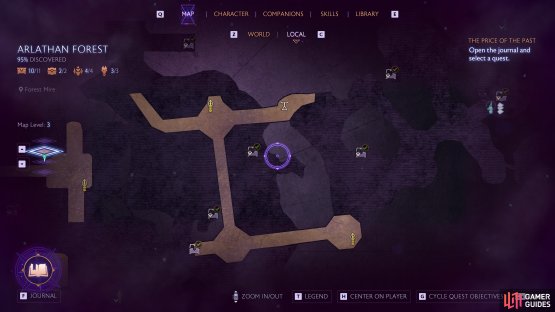 Go to the Northern Ancient Aqueduct Beacon and grab the Power Crystal from chest 6 via the shortcut you created.