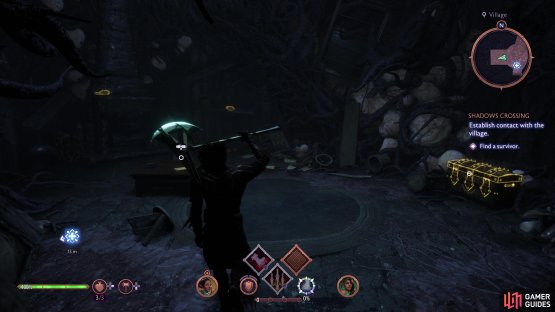 Burst the Boil to enter a house full of loot.