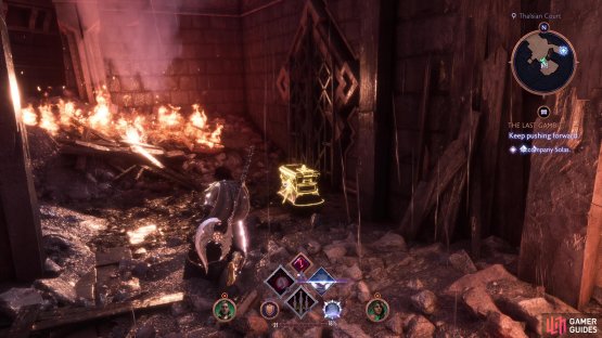 Don&rsquo;t miss this chest with some gear inside it.