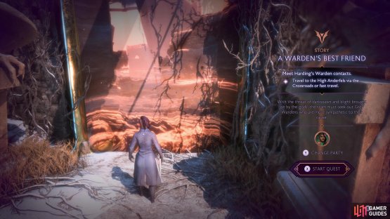 Travel to the Heights of Athim in the Crossroads to find an Eluvian that&rsquo;ll take you to the High Anderfels.