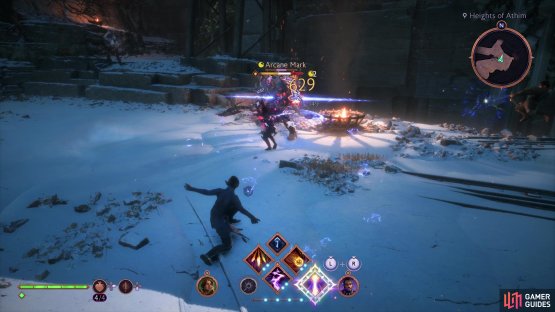 which allows you to throw your mageknife, possibly detonating two Arcane Bombs in one throw.