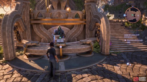 and when you have full run of The Lighthouse, the Caretaker&rsquo;s workshop will be available for your perusal.