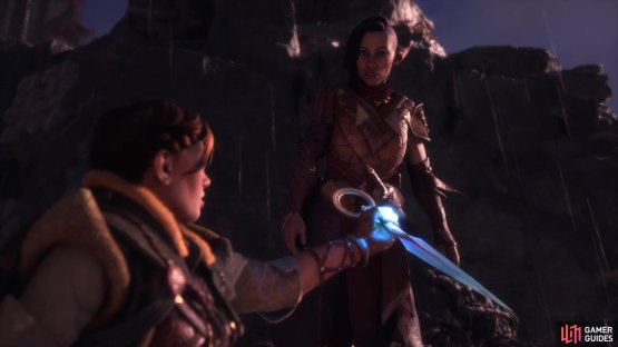 Completing the main quest &ldquo;The Singing Blade&rdquo; to obtain the Lyrium Dagger,