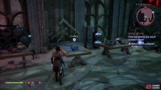 Enter the lab and grab &ldquo;The Dragon&rsquo;s Decoy&rdquo; Memento,