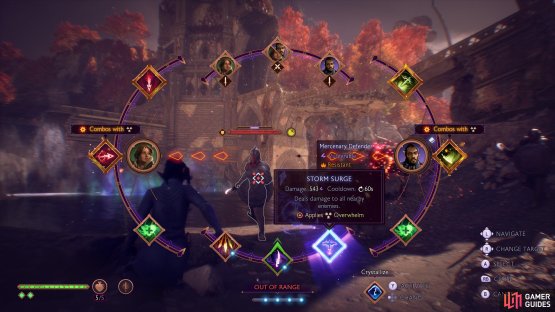 When selecting skills in combat you&rsquo;ll be informed which ones combo.