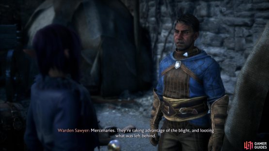 After completing &ldquo;Fire and Ice&rdquo;, return to the Hossberg Wetlands and talk to Warden Sawyer to start this quest.