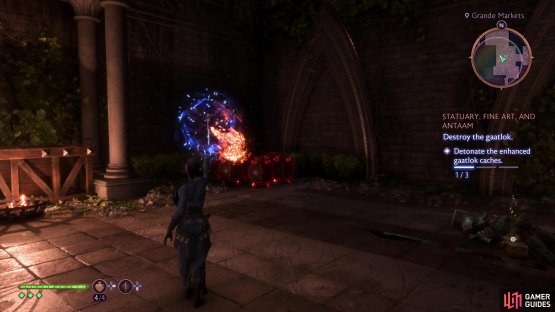 Defeat them, then torch their gaatlok.