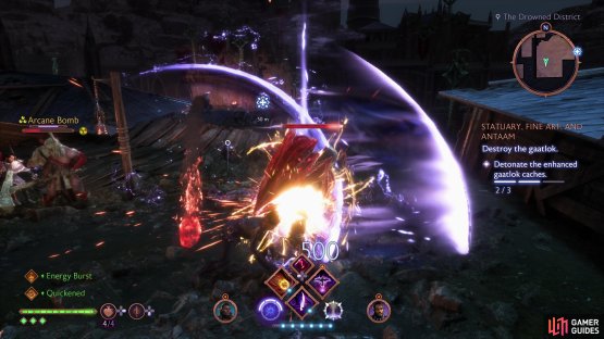 Pummel the Antaam and Venatori in the Drowned District,