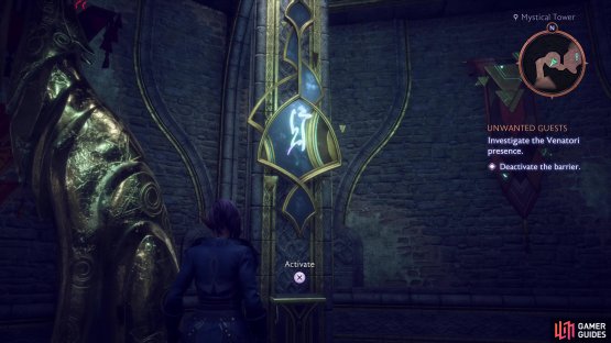 and match them to rune pairs along the walls.