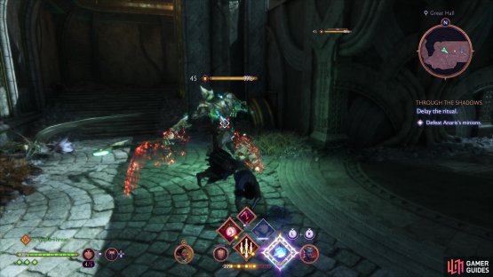 Before focusing on Anaris&rsquo;s minions.