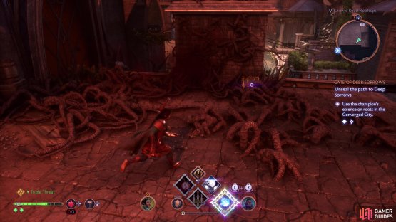 Don&rsquo;t forget to loot the chest behind him.