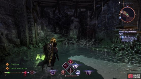 Don&rsquo;t forget to loot the chest behind him after he&rsquo;s defeated.