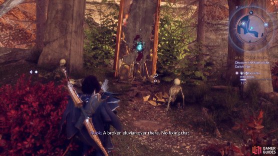 The second memento can be found by interacting with them mirror.