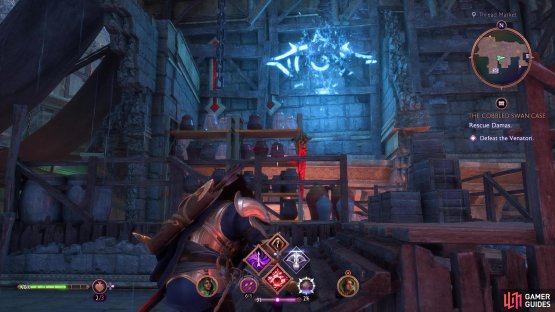 and then destroy the crystals to remove the barrier.