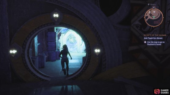 By doing the beam puzzle, you&rsquo;ll unlock access to The Wolf&rsquo;s Den, opposite the Music Room.