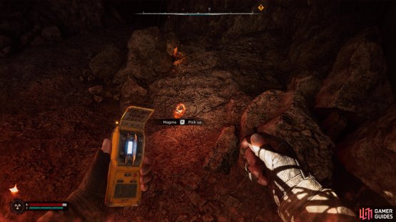 Then with your Detector, you can find the Artifact.