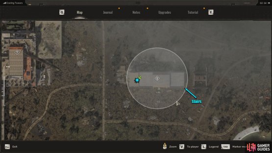 Head to the SKD Assembly Unit POI in the Cooling Towers region, north of Cement Factory.