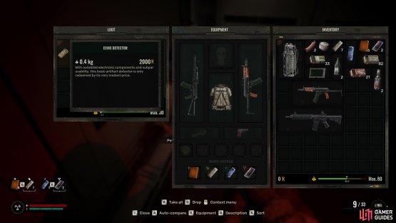You will get the first Detector in Stalker 2 during the first mission.