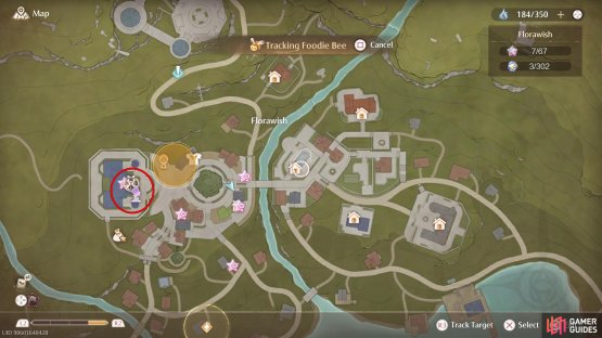 Make your way to the Florawish Stylist&rsquo;s Guild for the second Crane Flight location.