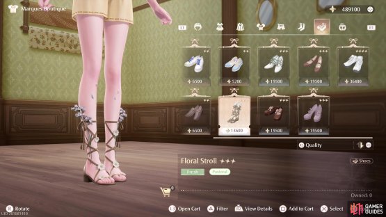 and purchase the Floral Stroll Shoes.