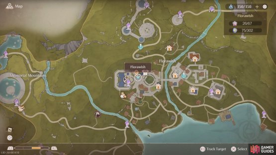 Head northeast of Stylist Guild Front Gate Warp Spire to begin the quests
