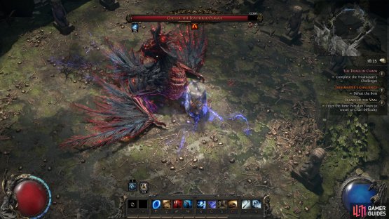 You&rsquo;ll even encounter bosses during the trial, and yes, the modifiers are present in these.