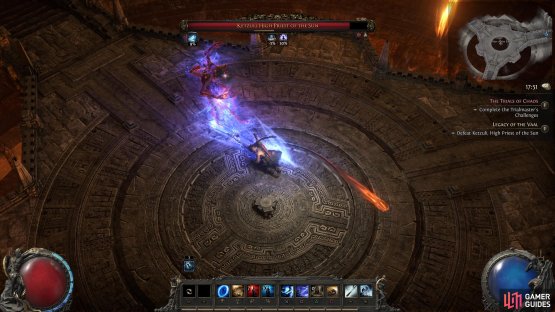 When Ketzuli isn&rsquo;t casting a spell at you, it will normally throw small fireballs instead. These normally come in sets of three.