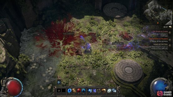 All this does is drop an orb of blood at your location. Simply move out of the place it will drop on to avoid it.
