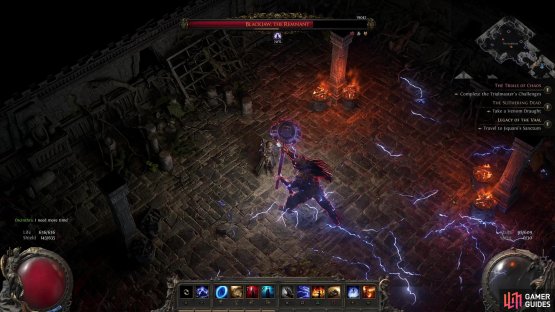 Along with the odd axe swing, he can also use pommel pushes to keep you honest.