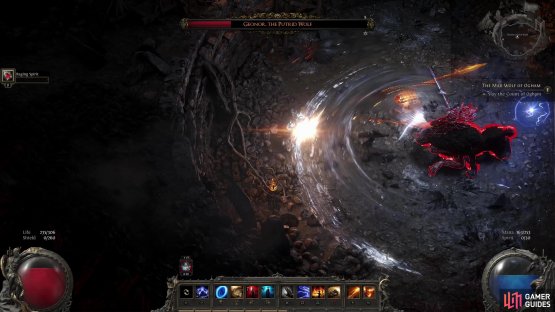 Geonor&rsquo;s greatsword sweep,