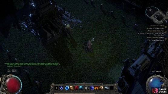 then find two halves of a key to open the Memorial Gate, which will reunite Lachlann with his family&hellip; to violent results.