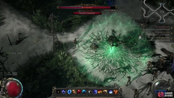 When you see Rootdredge slam its staff on the ground, be wary, as it&rsquo;ll infuse corpses (defeated or not) with nectrotic energy,