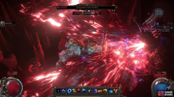as Zalmarath is set to unleash his &ldquo;Baleful Gaze&rdquo; attack, sweeping over the entire battlefield.