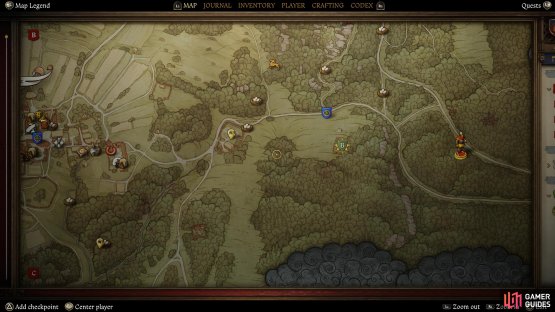 Head to this location on the map to find the ram