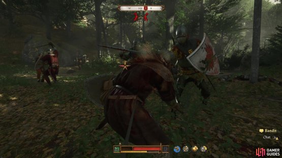 Attack the same person as Hans Capon to take them down quicker.