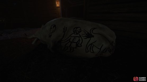 and pain Old Olbram&rsquo;s cow during the quest &ldquo;Mice&rdquo;.