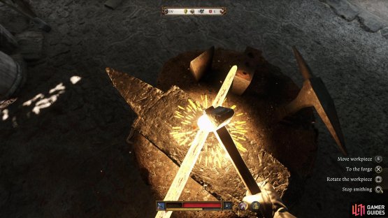 and forge your own weapons via the blacksmithing minigame!