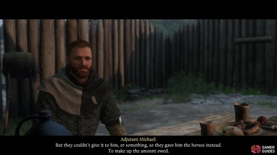 To raise Henry&rsquo;s suspicion about the fortress, ask Michael about the horses,