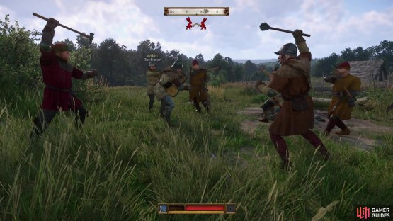 Lure bandits into fights they can&rsquo;t win,