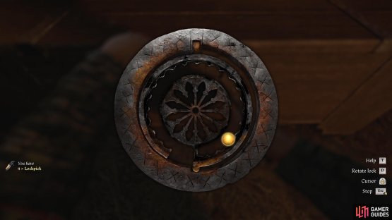 There&rsquo;s also a chest you can practice lock picking on as well.