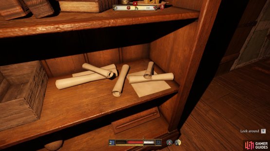 Search this bookshelf in the Scribe&rsquo;s chambers.