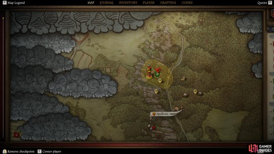 You&rsquo;ll encounter the Hermit in Apollonia as part of the quest of the same name.
