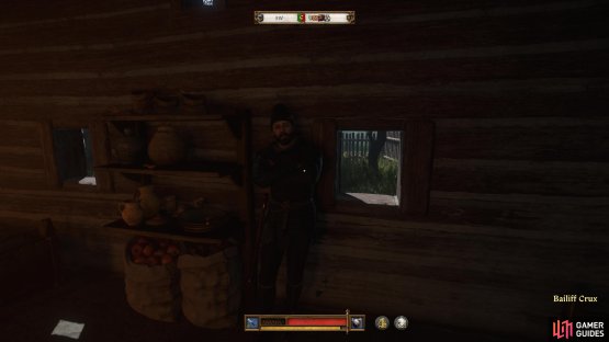 Start the quest by speaking to the Bailiff in Miskowitz.