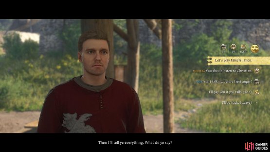 Play a game of dice, and he&rsquo;ll tell you what you want to know.