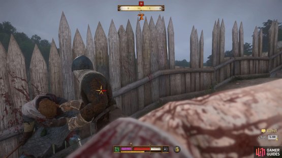 Here, you&rsquo;ll find a small skirmish. Once again, attack one already in battle.